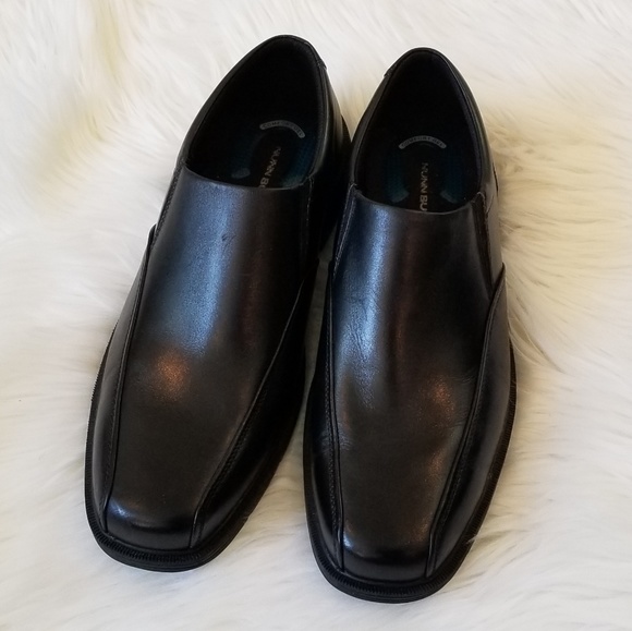 Nunn Bush men's black leather loafers size 13 - Picture 3 of 8